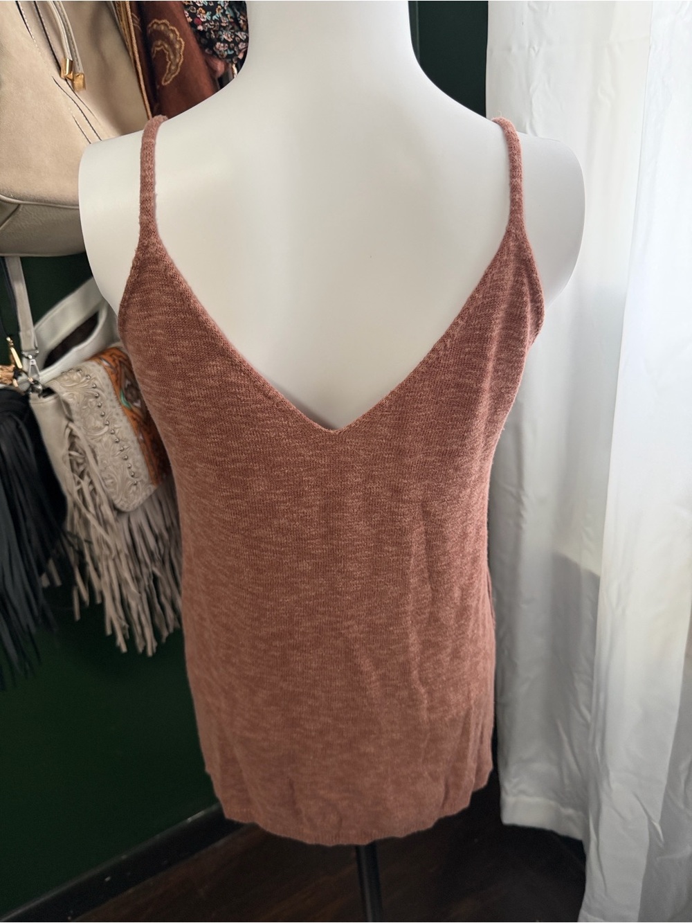 Women’s Mauve Tank Top - Picture 5 of 5